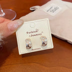 MLA4 Maillard Love Heart Hoop Earrings