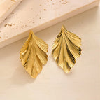 Ed007 Gold Stud Earrings
