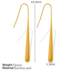 Eh573 Gold Earrings