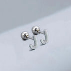 Silver / Letter J