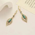 Golden Branches and Jade Leaves [Ear Clip Style]