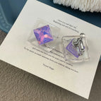 3450 Purple Spiral Ear Clip