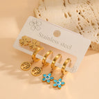 Flower Stud Earrings
