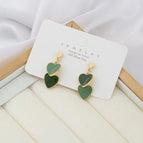 Double Heart Drop Glaze [Double Green]