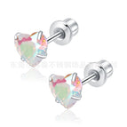 6mm Love AB Zirconium【A Pair】