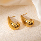 Water drop earrings