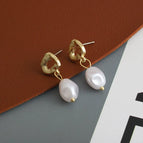 71# Hoop and Pearl【E0199 Silver Needle】