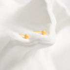 Yellow Balls/1 Pair / 4mm