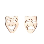 Crying Smiling Face Rose Gold