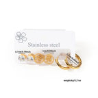 Zircon Lucky Tree Hoop Earrings 0462
