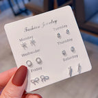 E1561-1 / Week Earrings Suit