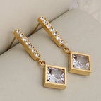 Square / Gold / 1 Pair/Package