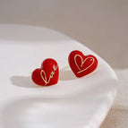 Red Earrings A55