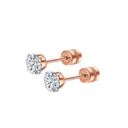 Rose Gold / 6mm Pair