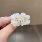 Style Crystal Flower Earrings