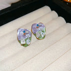 21#Silver Needle-Green Purple (Flower)
