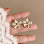 35#Yellow Flower Mosquito Repellent Coil Ear Clip