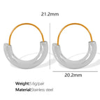 Eh574 Rooms Gold Earrings