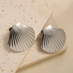 ED120 Earrings Steel Color