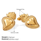 EH931G Gold Earrings