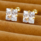 Gold / 6mm Pair