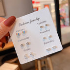 E1540-1 / Week Earrings Suit