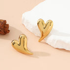 One Size / Gold / Red Heart