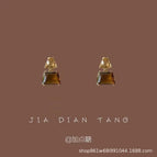 Champagne Crystal [Earrings]