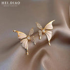Zircon Butterfly Studs