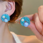 13# Silver Needle-Blue