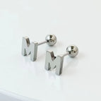 Silver / Letter M