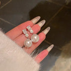 90-(12mm) Zircon Pearl Mosquito Coil Ear Clip