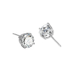 Platinum (with silver plug) / 3mm stone