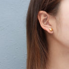 F408-Gold Stud Earrings Pairs