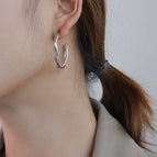 F485 Steel Earrings