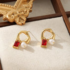 Gold-Pearl Red Diamond