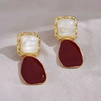 Red Earrings D94