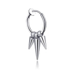 Three-Pointed Steel Ear Clip