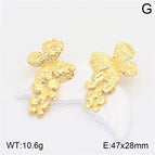 47*28mm / Gold / 1 Pair/Package