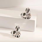 Pleated Heart-Steel Color