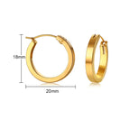 Gold 18 * 20mm