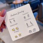 E1585-1 / Week Earrings Suit