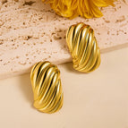 ED228 Earrings Gold