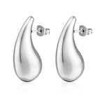 Flat Water Drop Steel Color MS-150