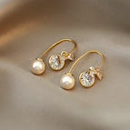 82# Pearl Bow【E0199 Silver Needle】