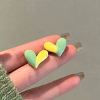 1418 Yellow Green 925 Silver Needle