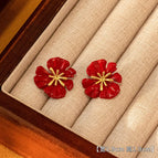 6#Anchor Red Spray Paint—14k Gold Plated