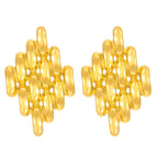 09 18K Real Gold Woven Wg0-098