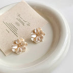 flower heart style / Ear Studs
