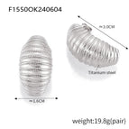 Steel Earrings